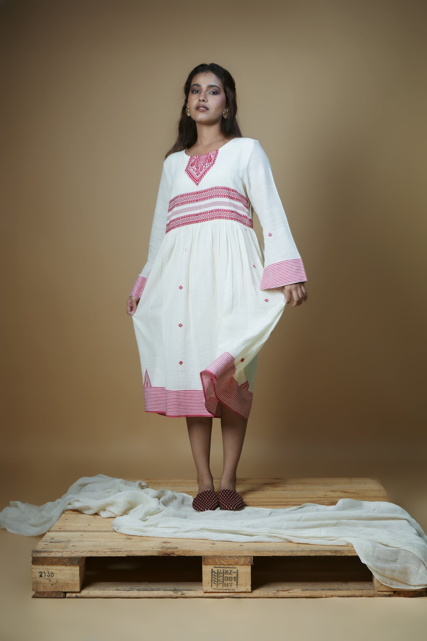 Flared Dress - Lal Alta