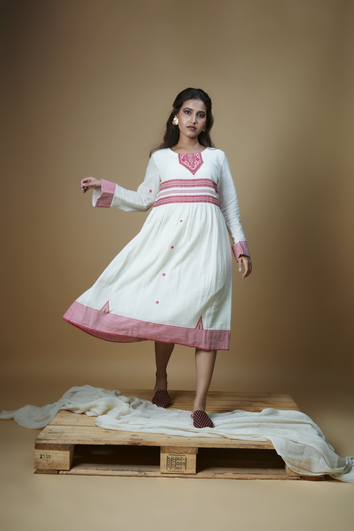 Flared Dress - Lal Alta