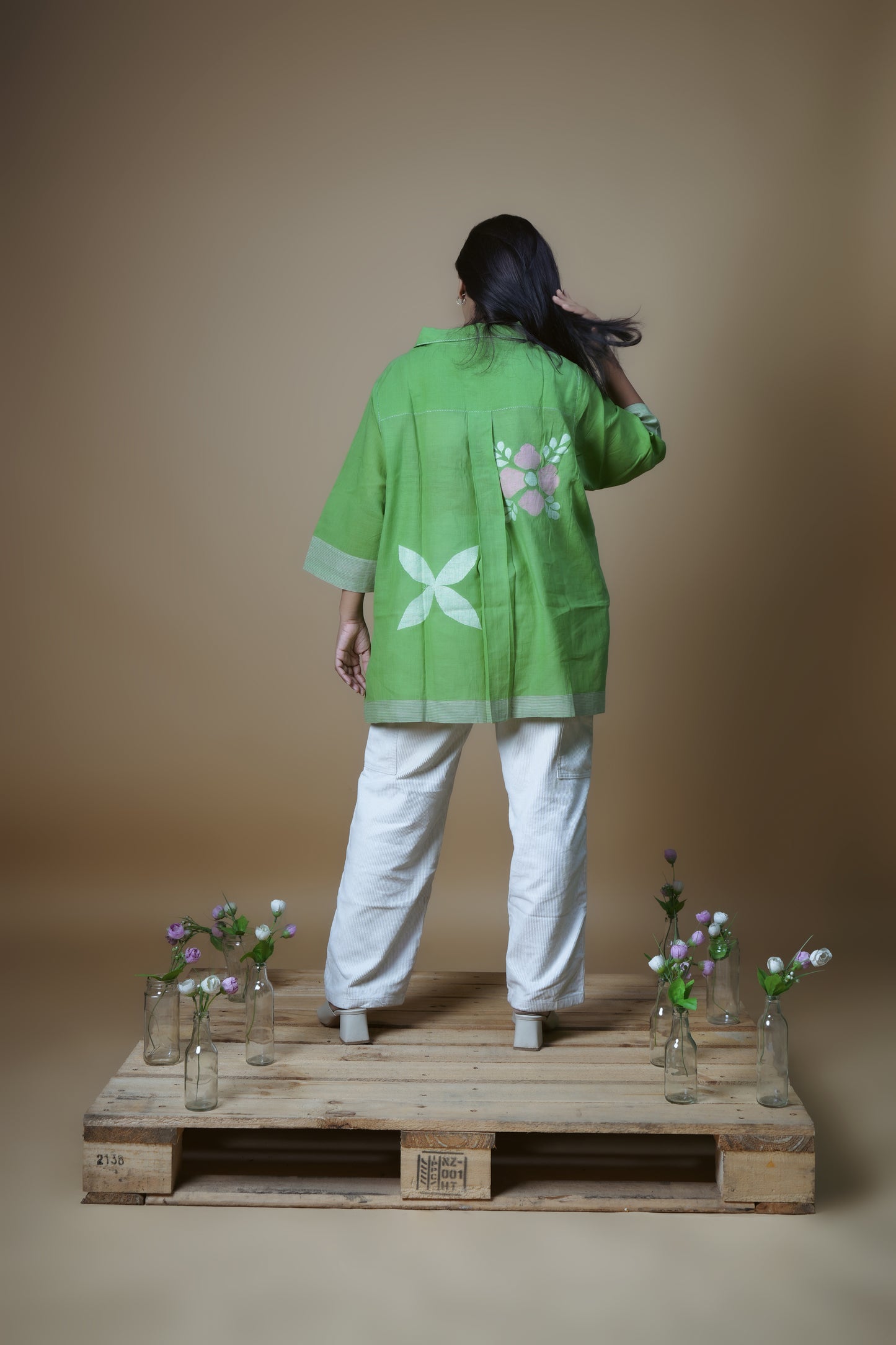 Green Tile Shirt