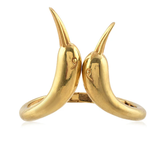 Twin Birdie Bangle