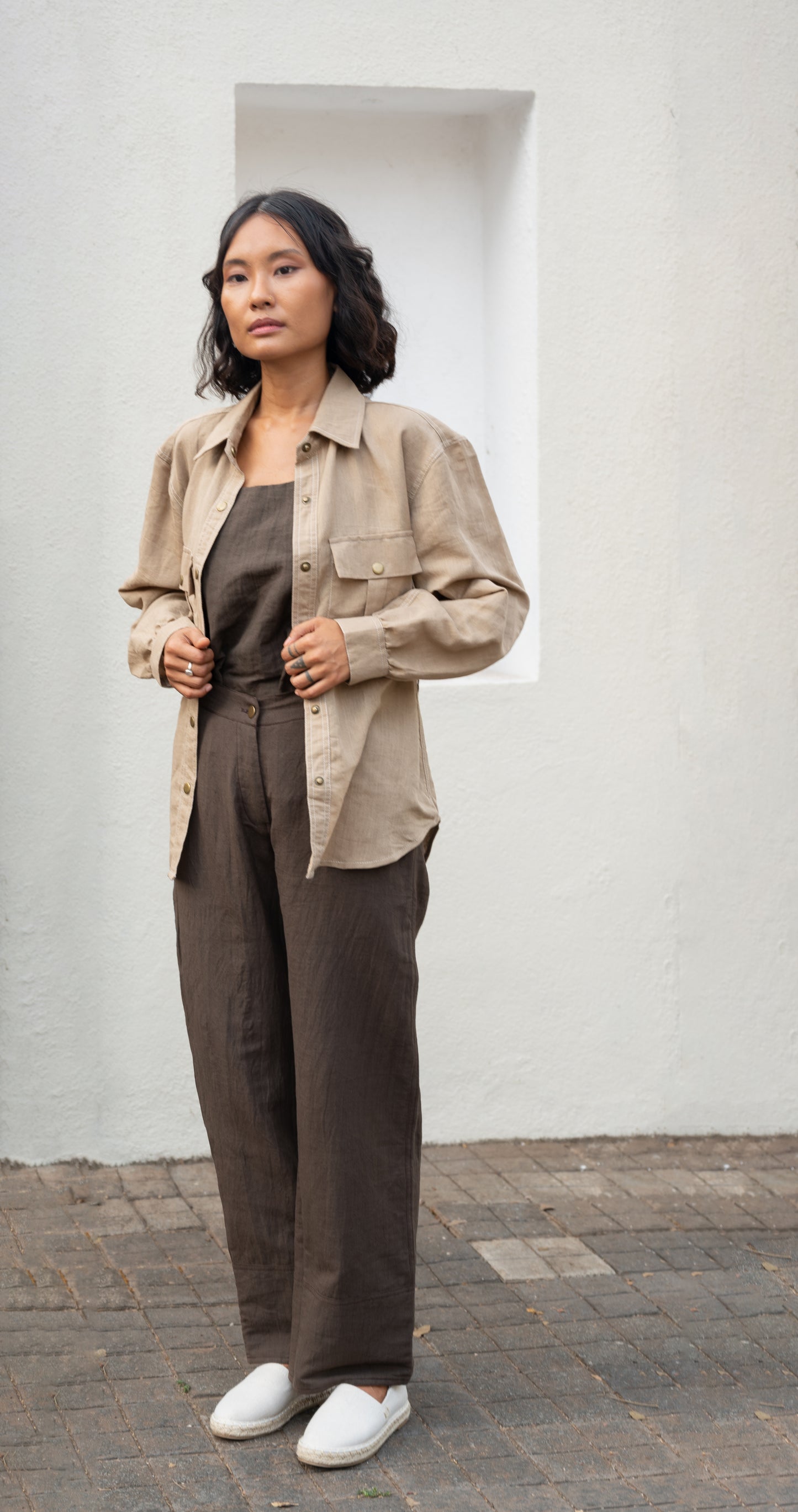 Arizona Relaxed Shirt - Khaki