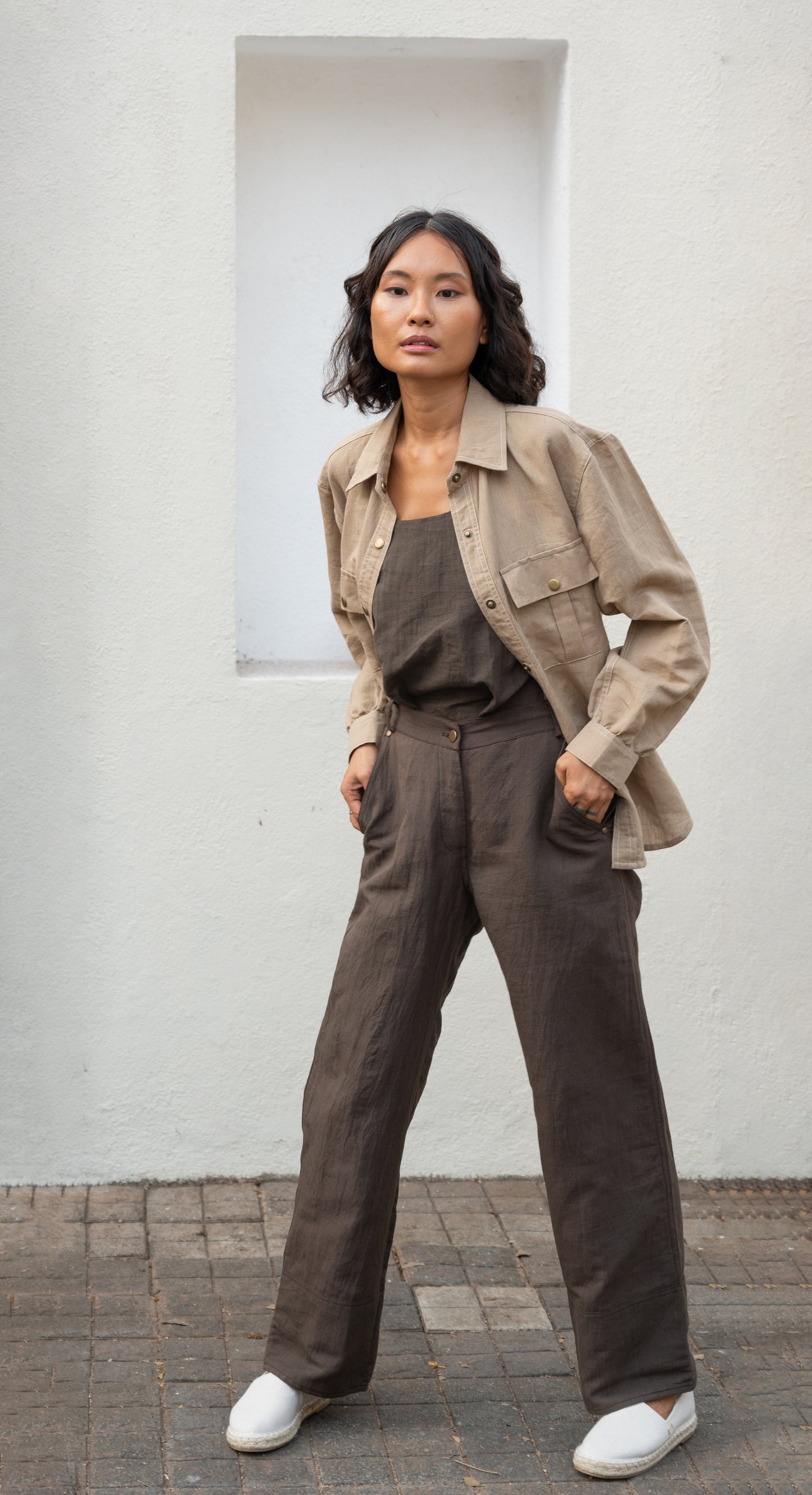 Arizona Relaxed Shirt - Khaki