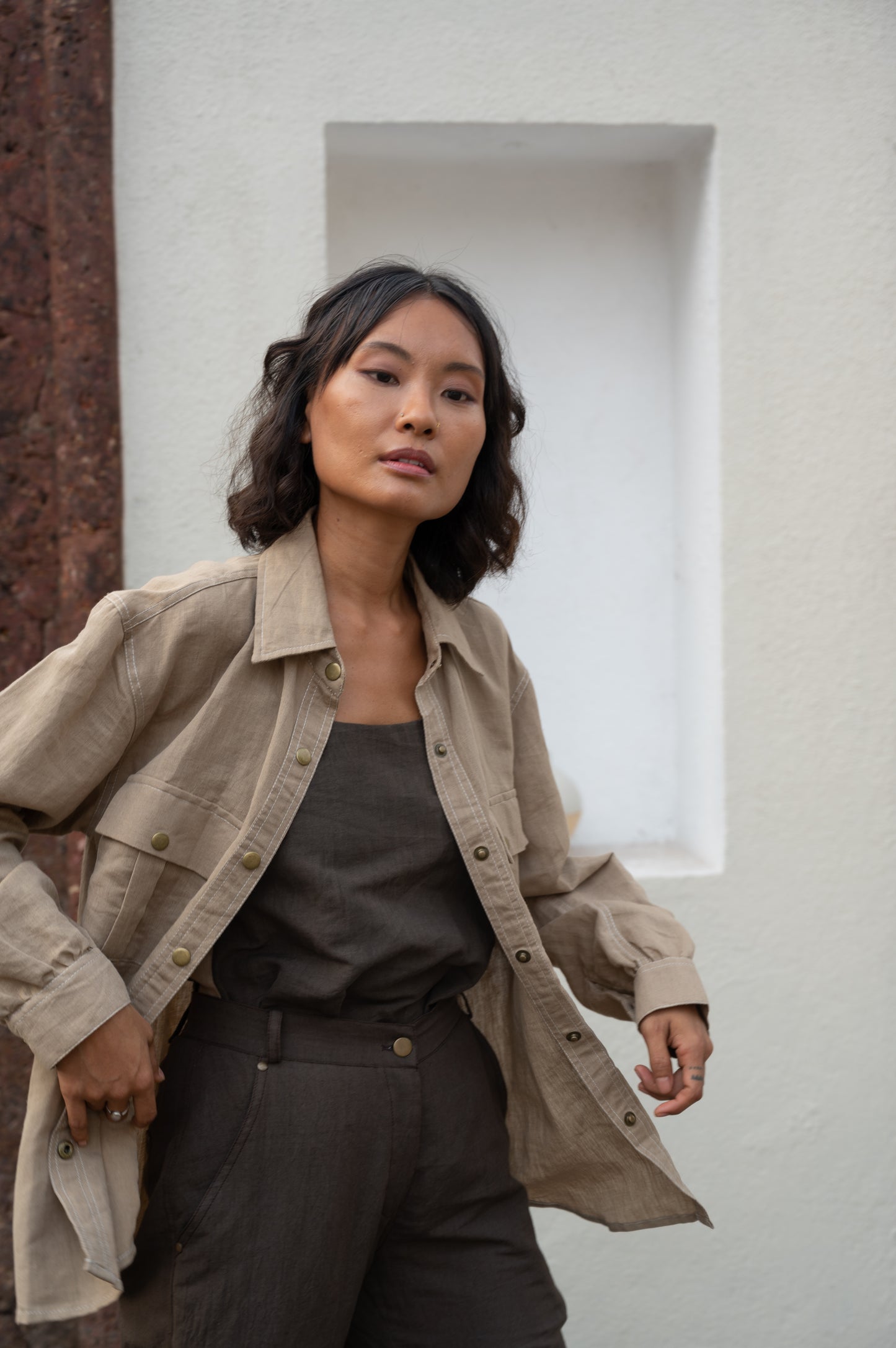 Arizona Relaxed Shirt - Khaki