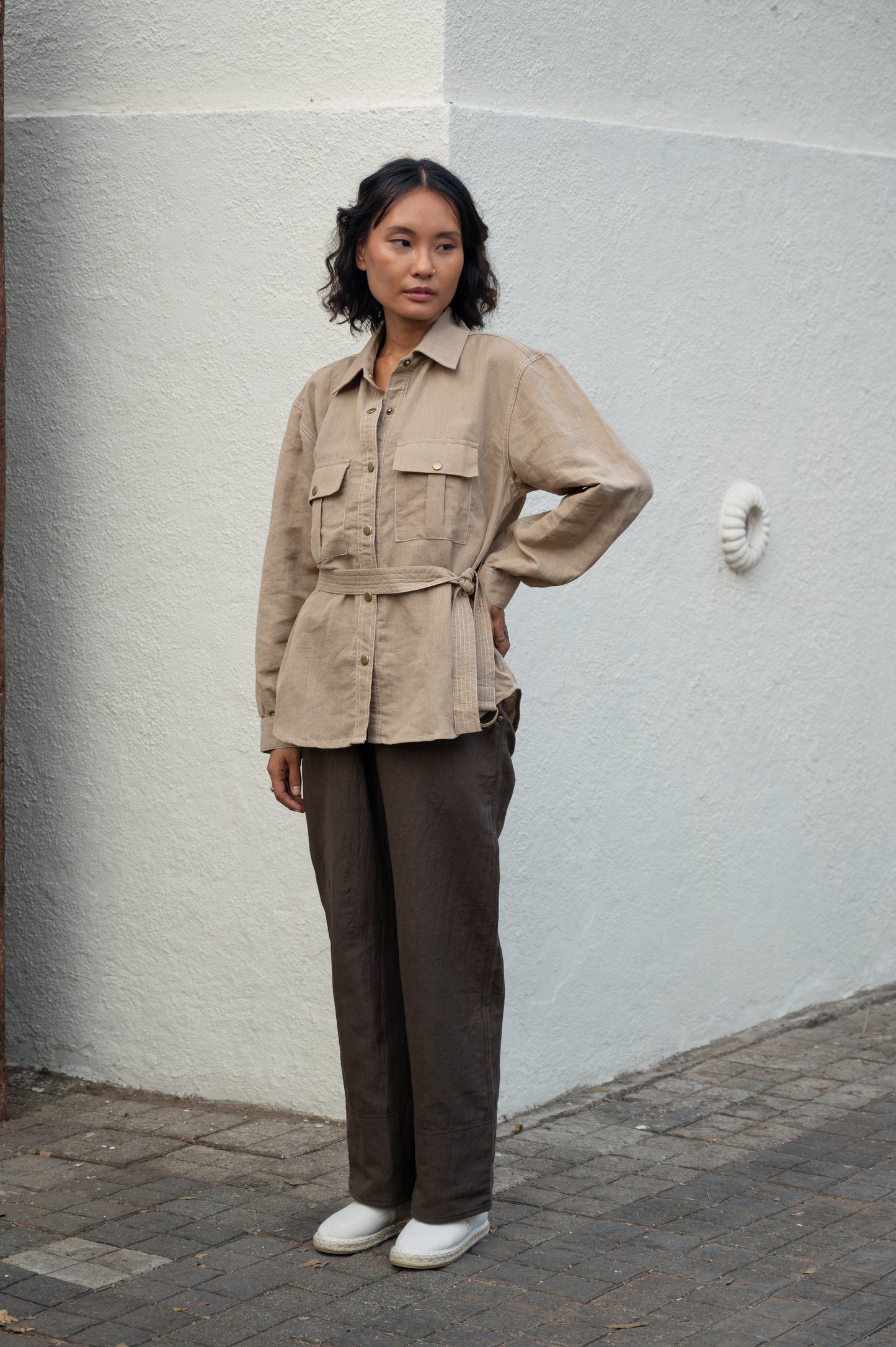 Arizona Relaxed Shirt - Khaki