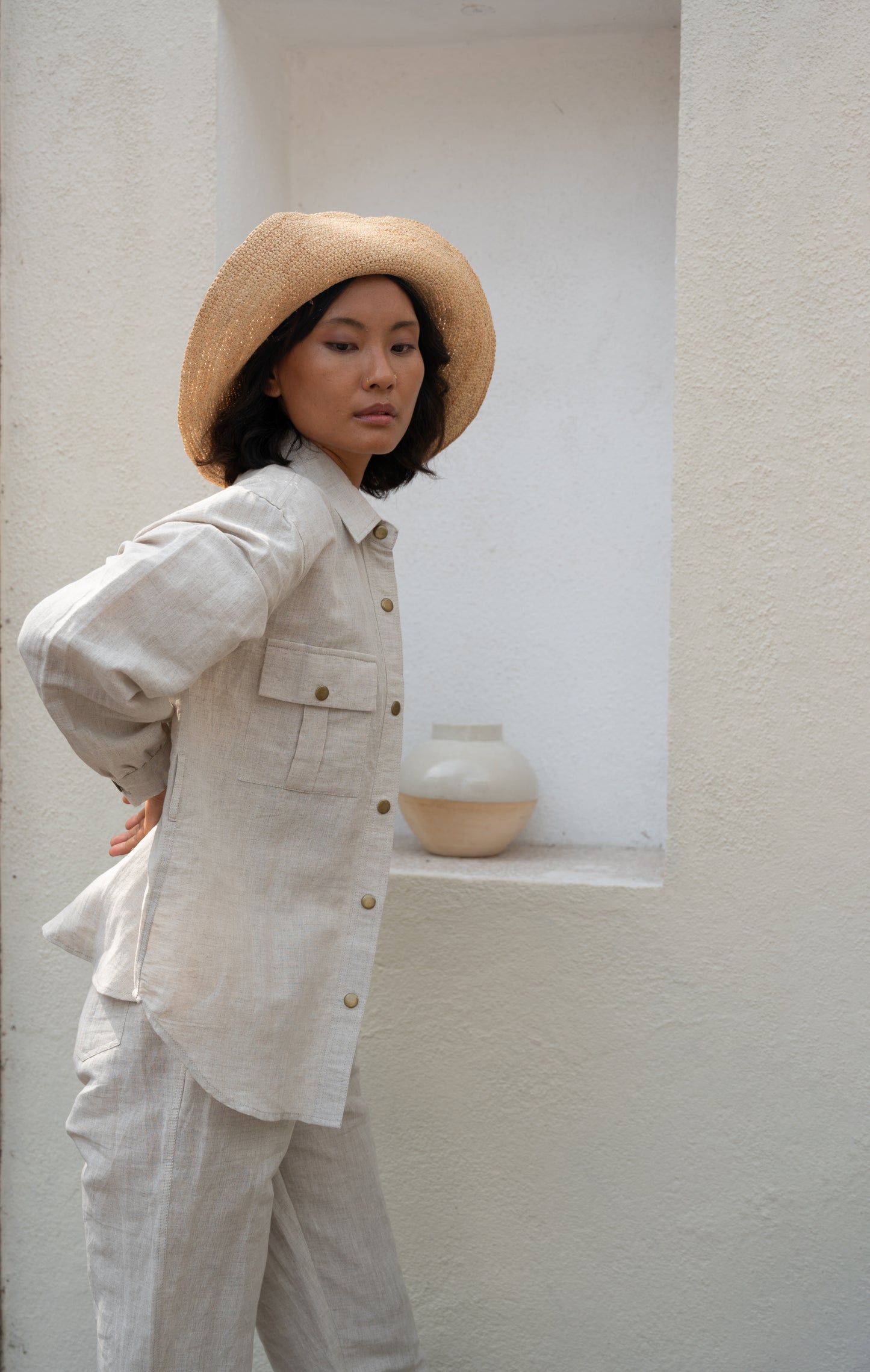 Arizona Relaxed Shirt - Natural