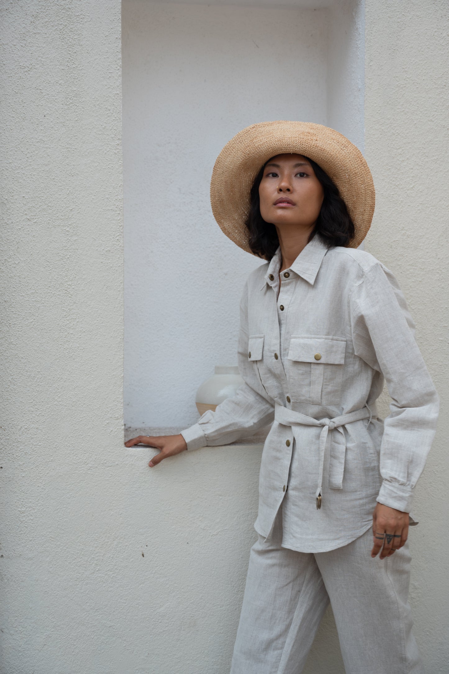 Arizona Relaxed Shirt - Natural