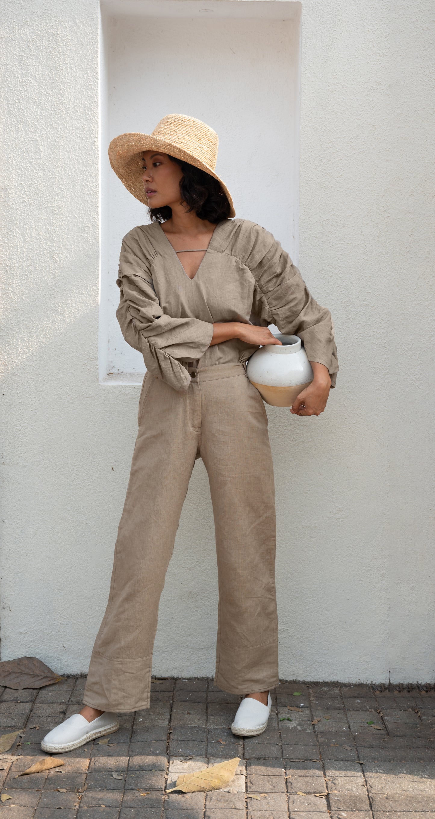 Sienna Top - Khaki