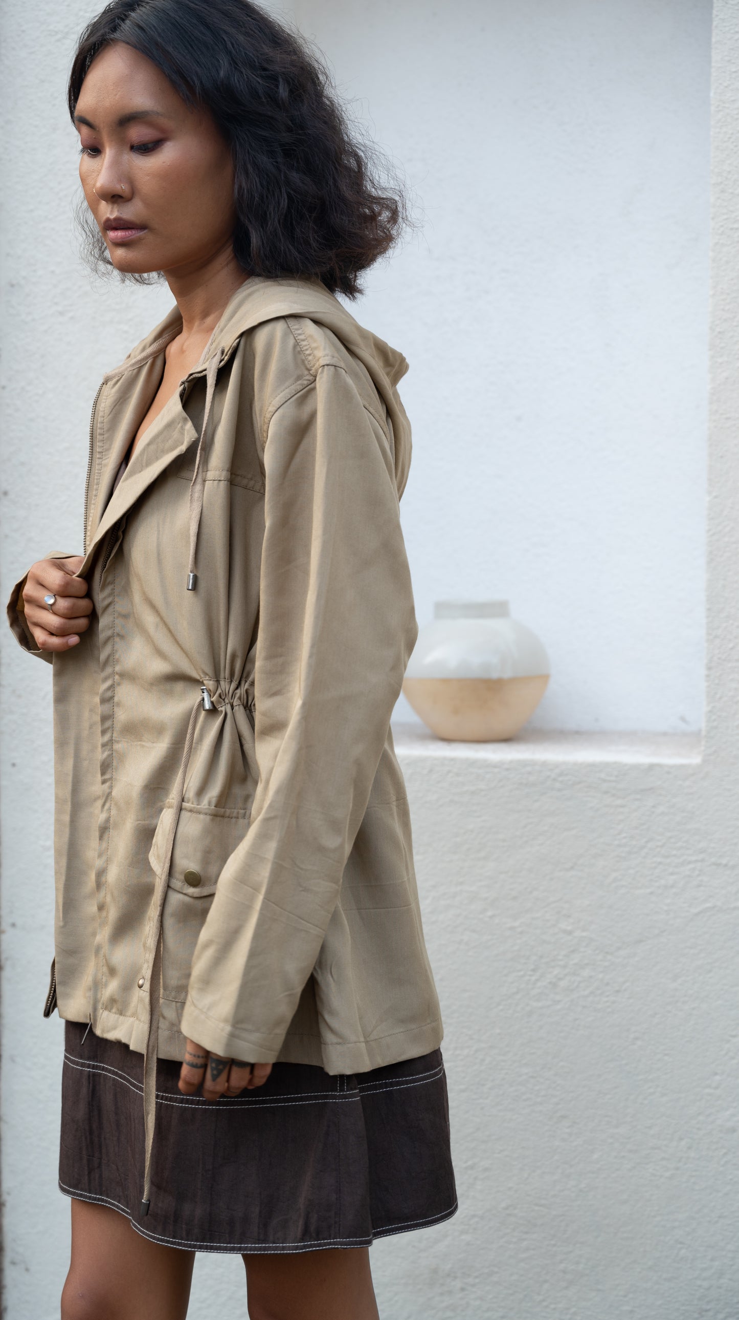 Nelson Utility Jacket -Khaki