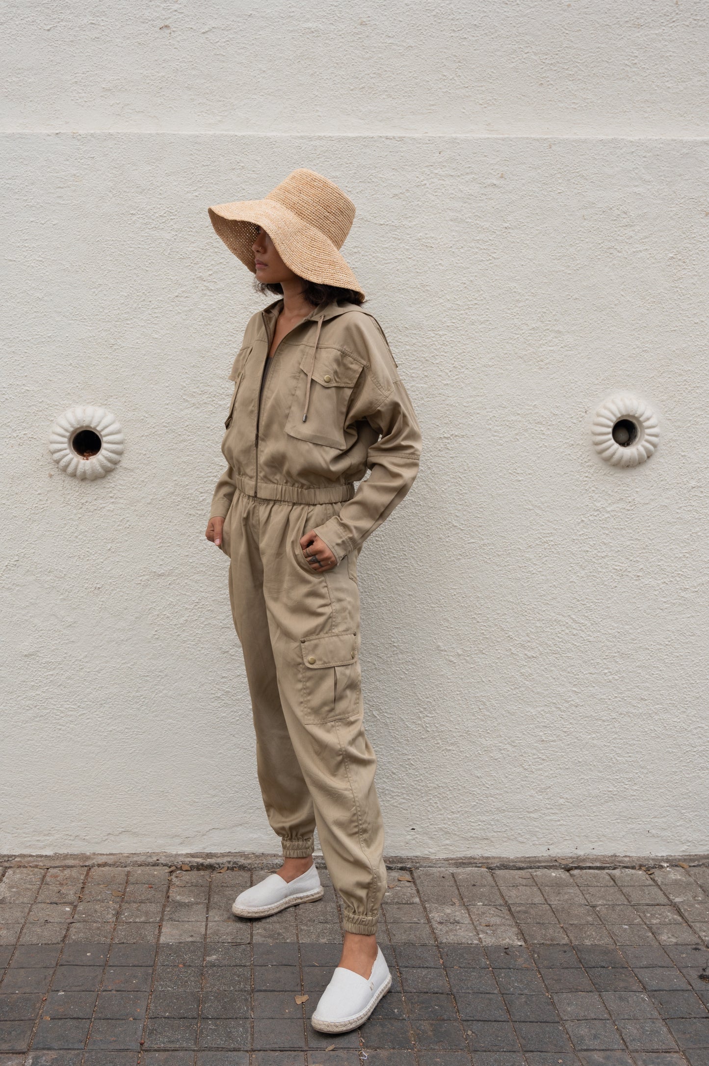 Seoul Oversized Jacket - Khaki