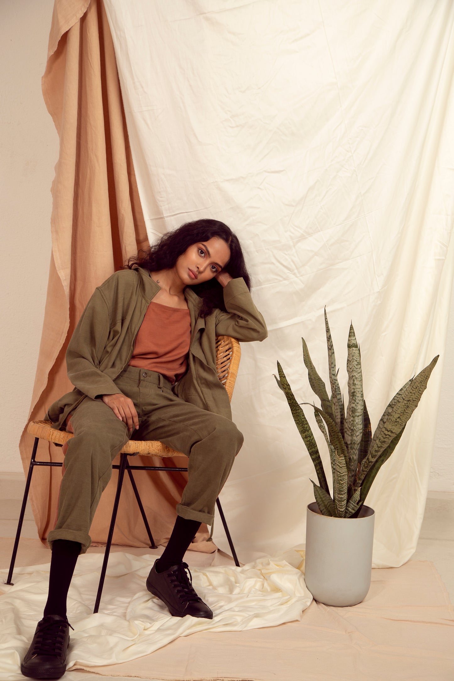 Milford Midrise pants - Winter Moss