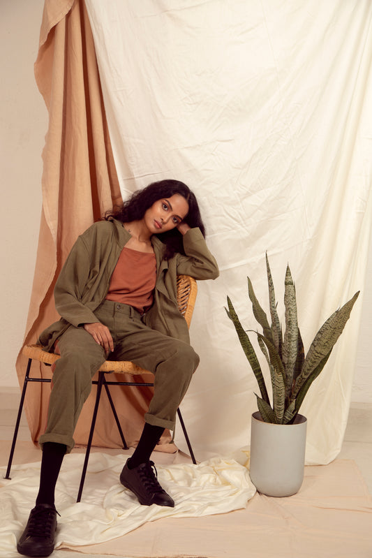 Milford Midrise pants - Winter Moss