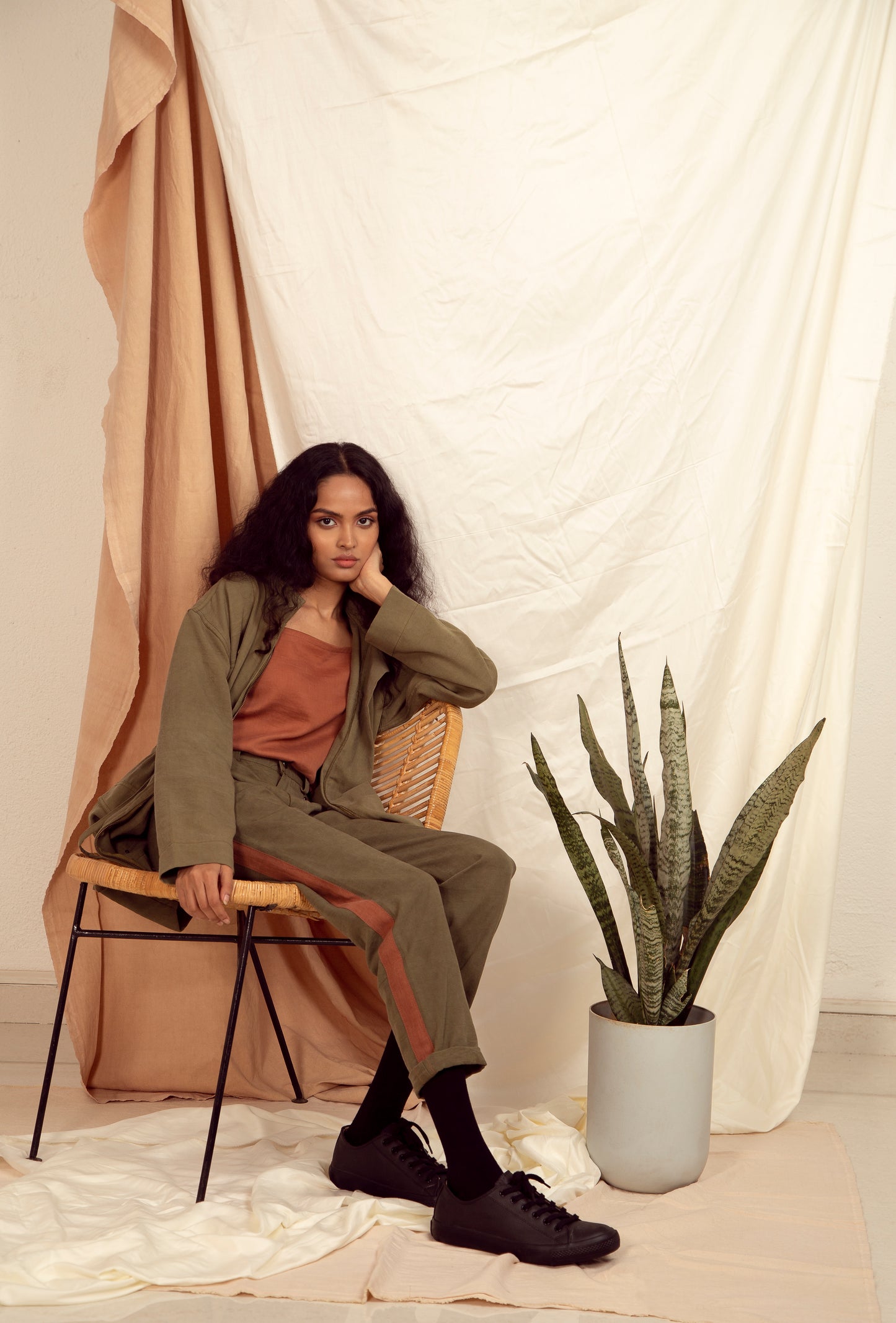 Milford Midrise pants - Winter Moss