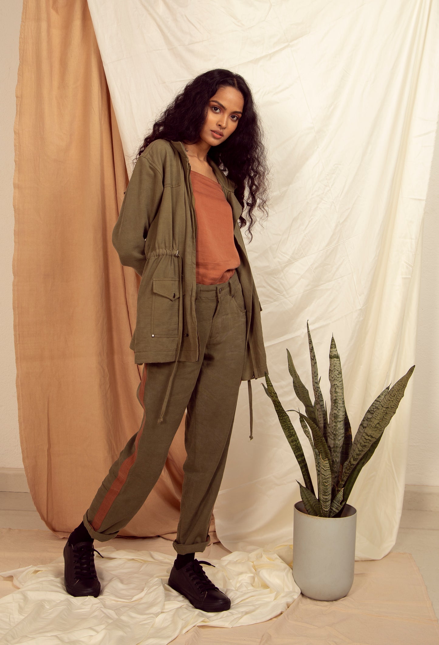 Milford Midrise pants - Winter Moss