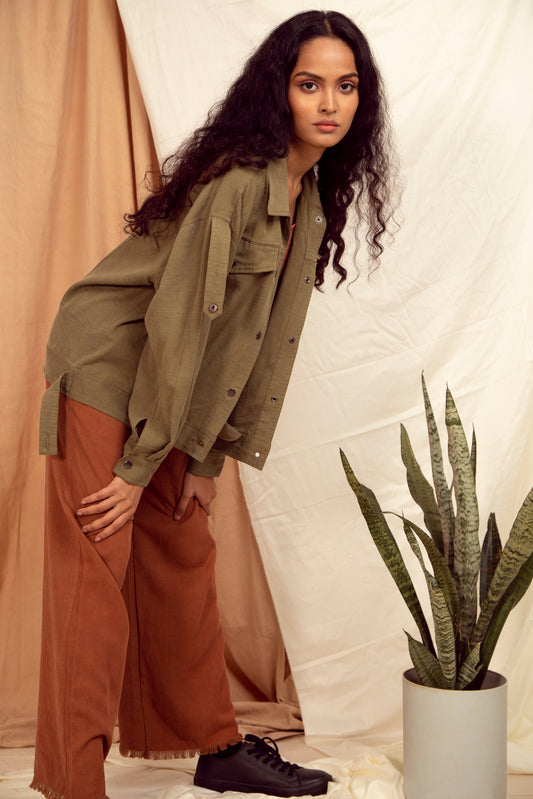 Infinity Flare Pants - Copper Brown