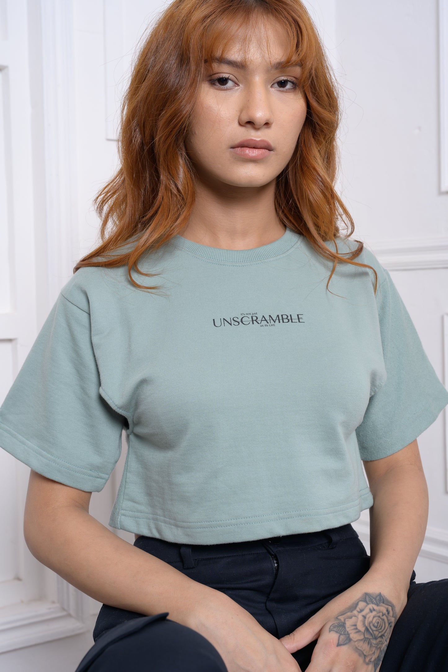 Half moon crop top - Pista