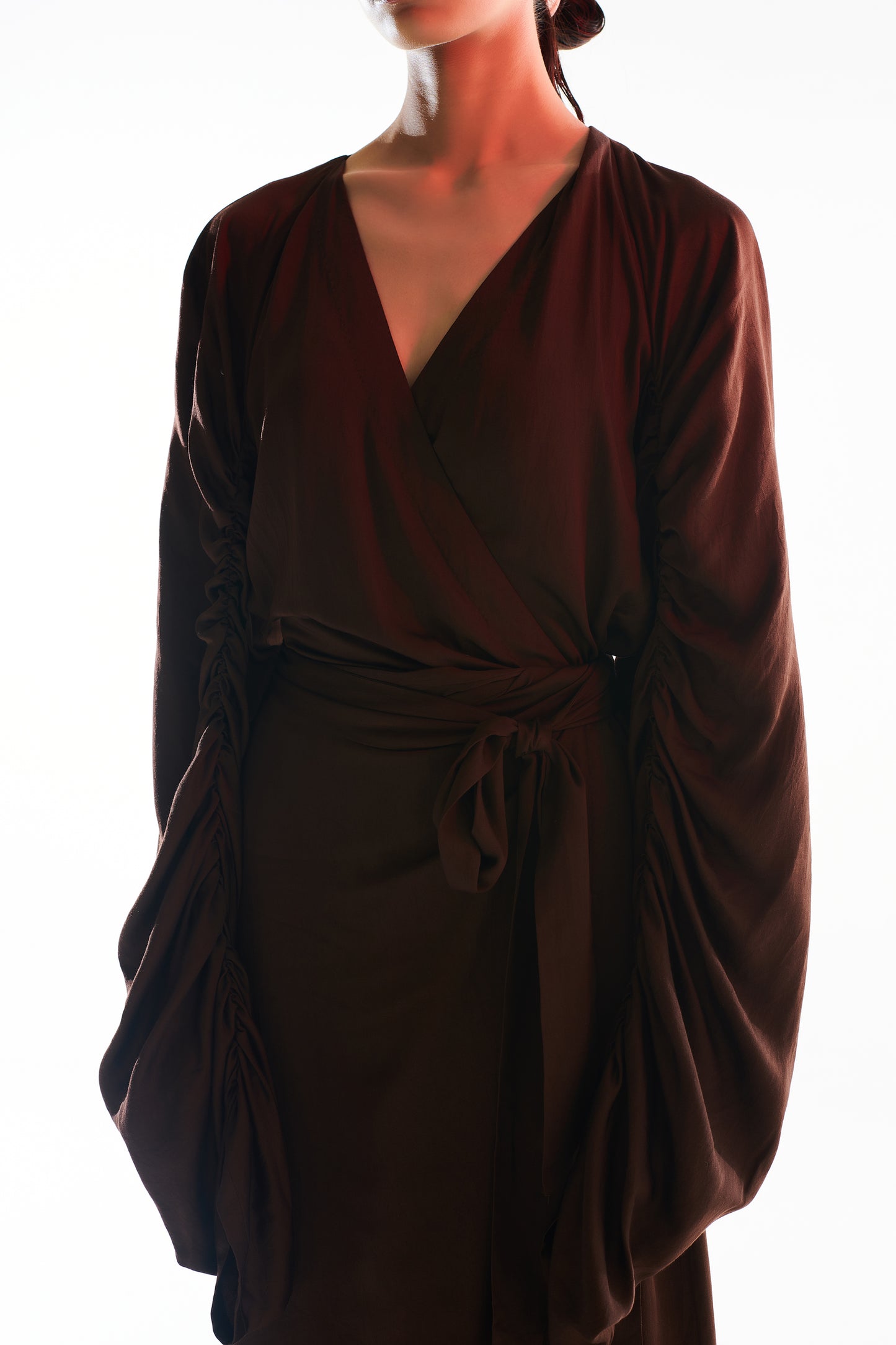 Wreathe Wrap Dress
