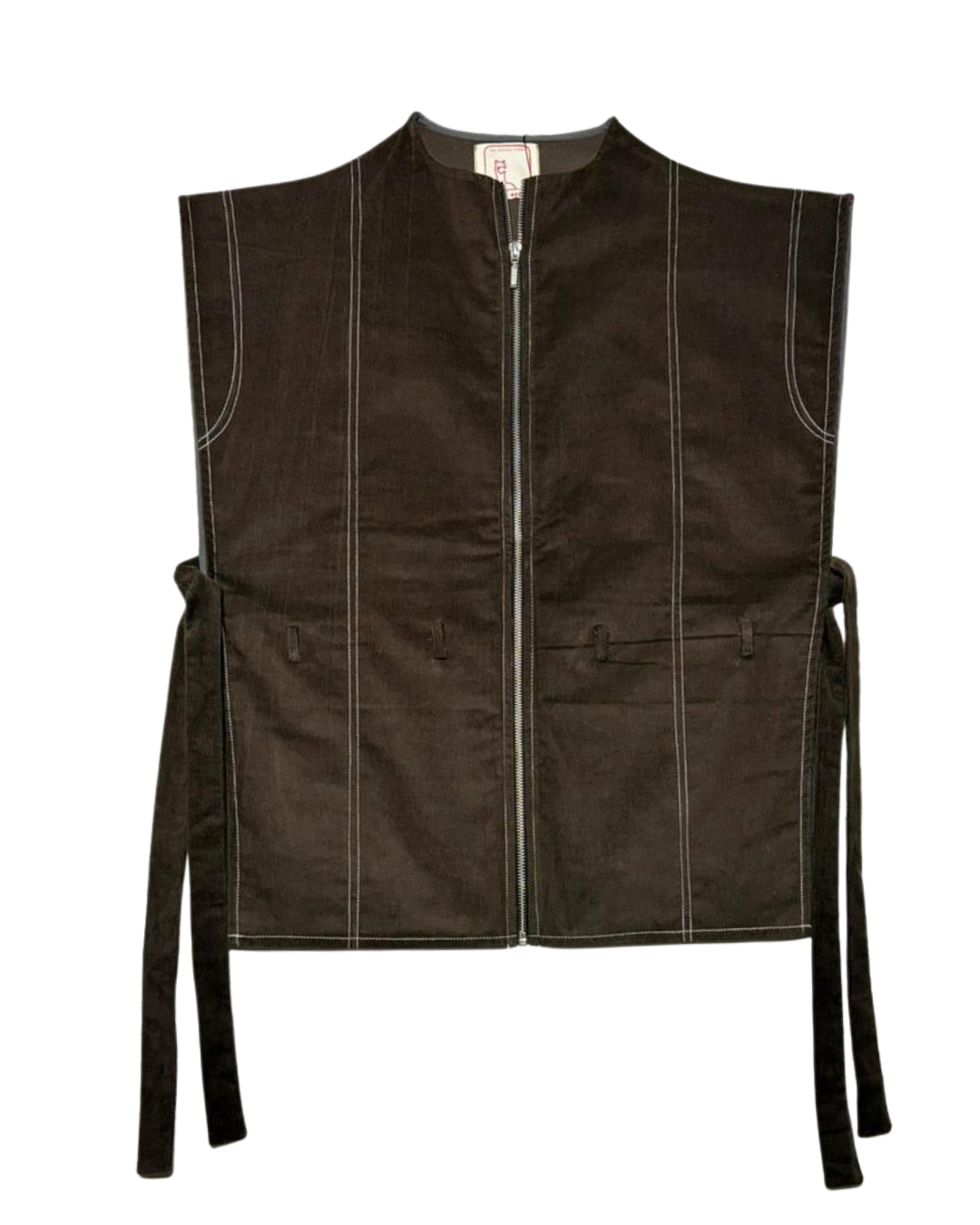 Zipped Overjacket - Brown