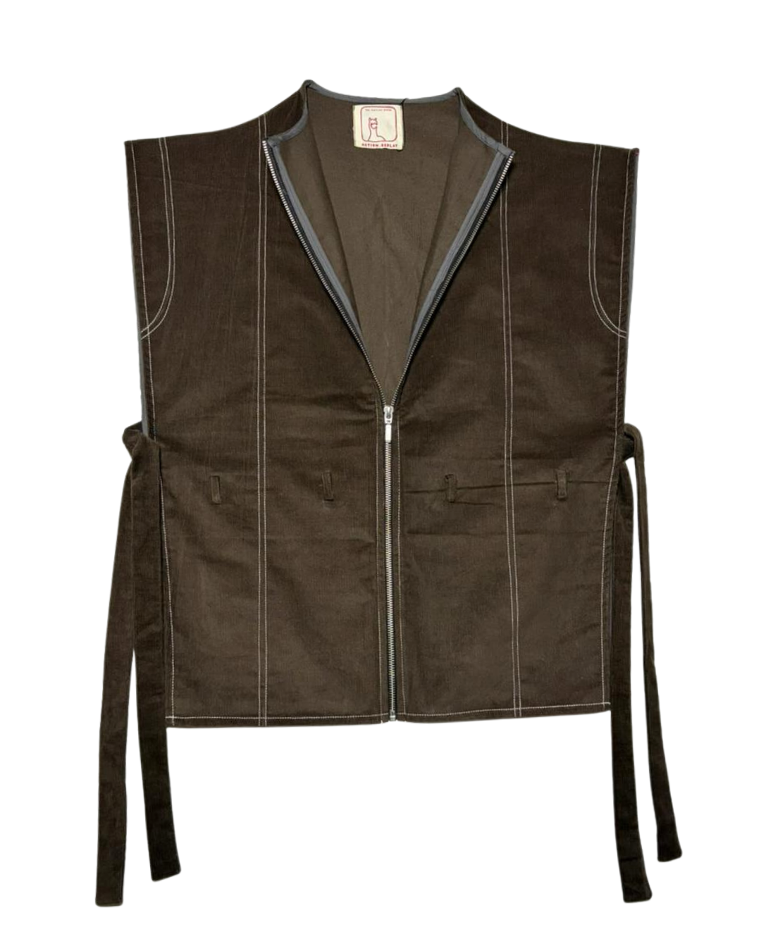Zipped Overjacket - Brown