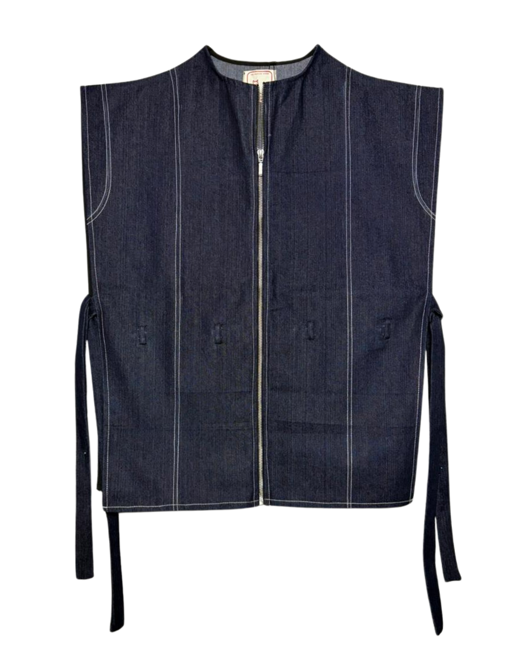Zipped Overjacket - Navy Blue