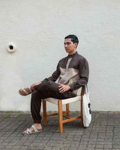 Lazy Worker Pants - Brown