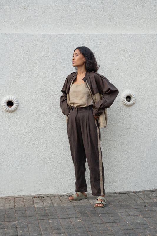 Sane Pegged Pants - Brown