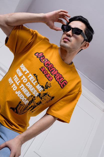 Overboard T shirt - Chrome Yellow